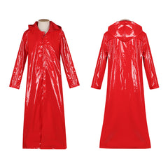 Fear Street: Prom Queen Red Raincoat Killer Cosplay Costume - Halloween Movie Outfit