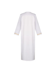 Arabic Robe Middle East Embroidery Men's Muslim Clothing Halloween Cosplay Party Costume - Halloweez