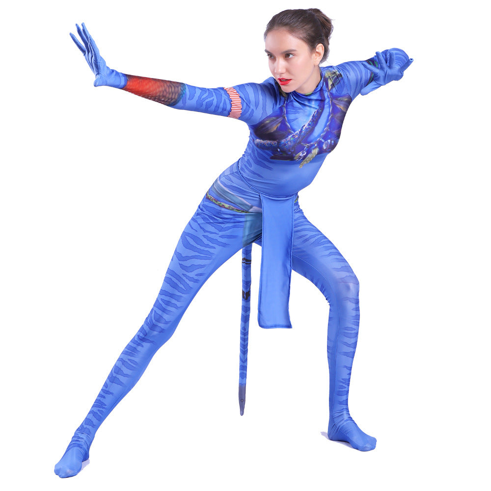 Avatar Na'vi Cosplay Costume for Halloween and Social Performances - Halloweez