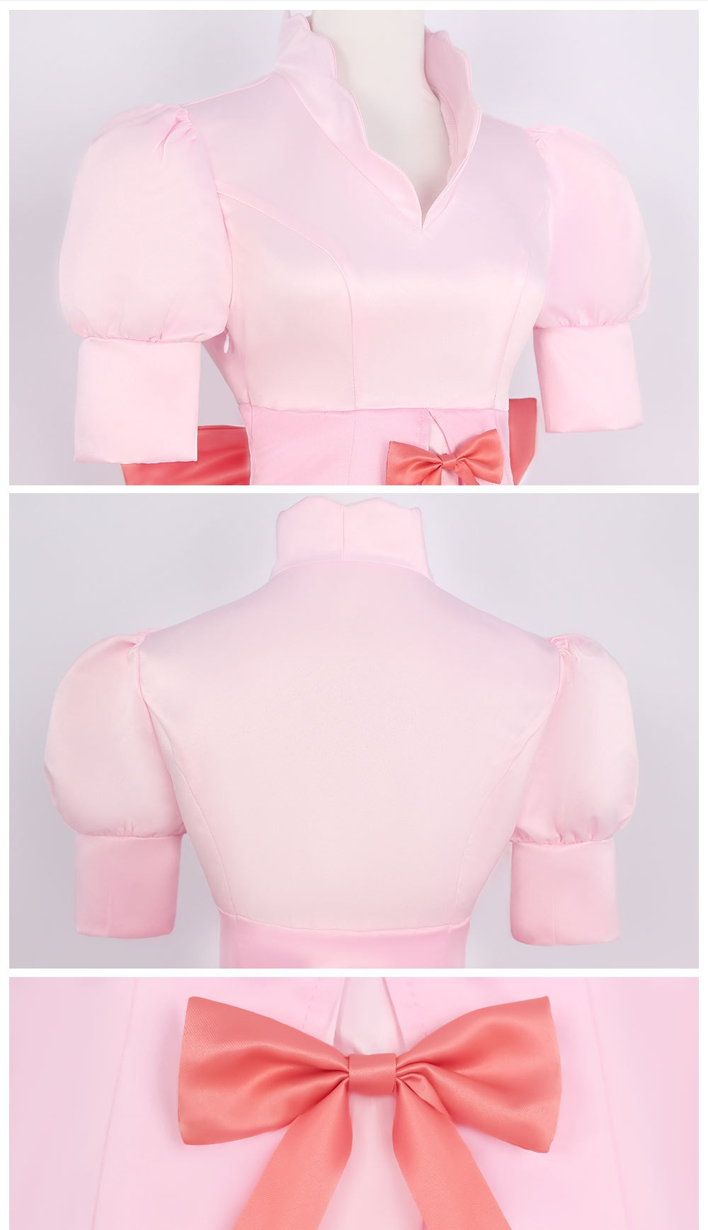 One Piece Charlotte Pudding Wedding Dress Cosplay Costume Full Set for Halloween - Halloweez