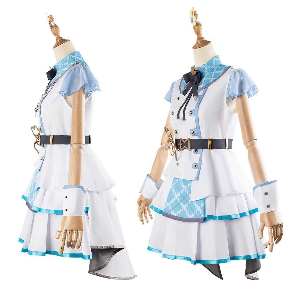Project Sekai Haro Kiritani Cosplay Costume Moremore Jump Anime Dress Set - Halloweez