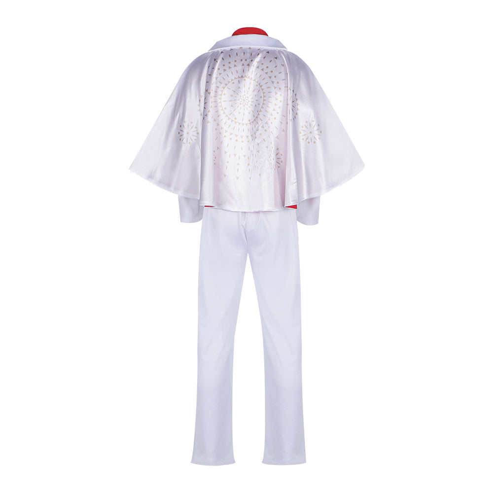 Elvis Presley Rock and Roll Cosplay Costume for Halloween Party and Stage Performance - Halloweez