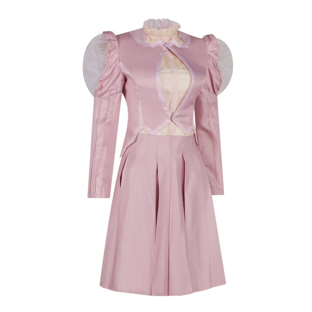 Wicked Witch of the West Cosplay Costume - Glinda Movie Style Halloween Performance Dress - Halloweez