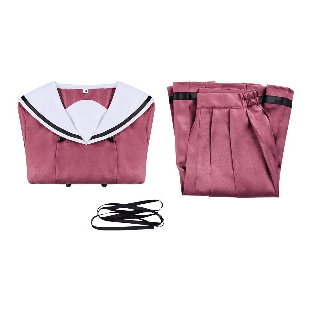 Hana Kaoru Rinka Cosplay Costume Kuri Kaoruko Anime School Uniform Daily Outfit with Floral Fragrance Blooming Cosplay Suit - Halloweez