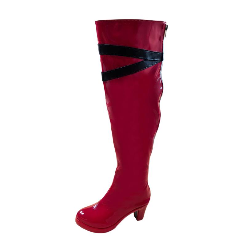 Path to Nowhere Pricilla Leather Jacket Bunny Girl Cos Shoes for 2D Anime Exhibition Performance - Halloweez