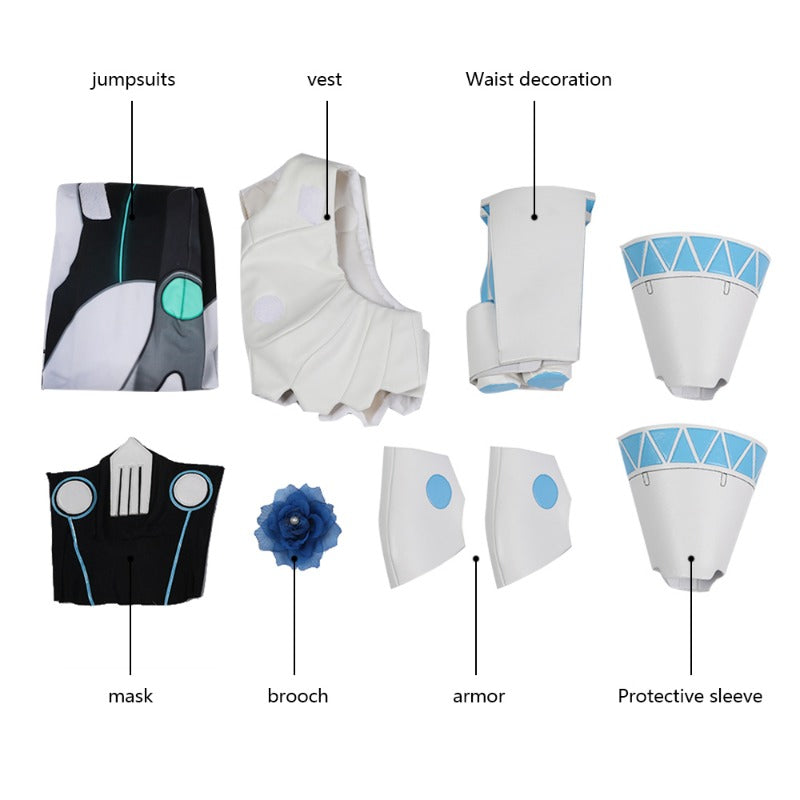 Halloweez Idia Shroud Cosplay Costume - Standard Size