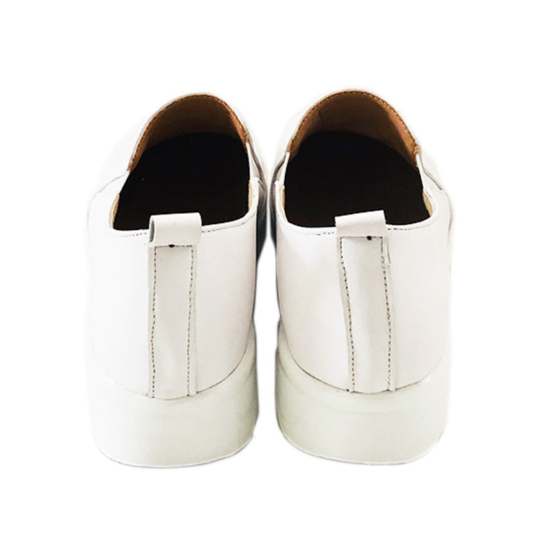 Neon Genesis Evangelion EVA School Uniform Rei Ayanami Cosplay Shoes for Anime Fans - Halloweez