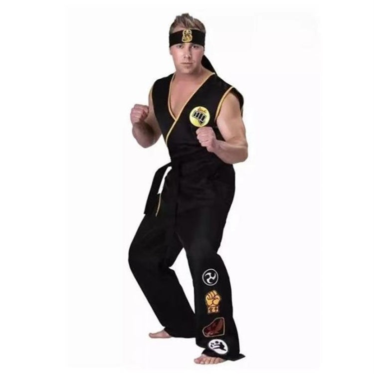 Cobra Kai Dojo Uniform Cosplay Costume for The Karate Fans - Halloweez