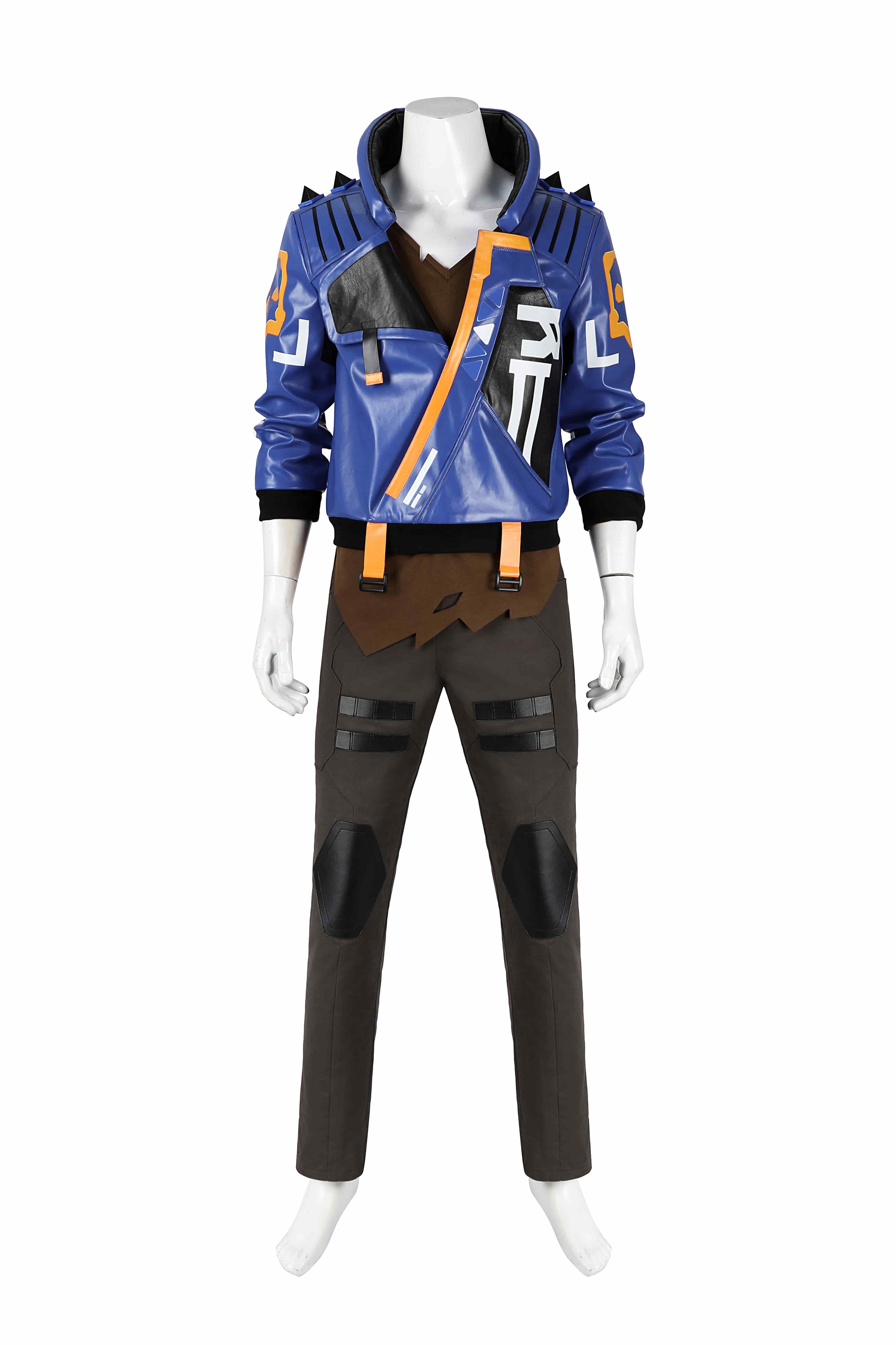 Yoru Cosplay Costume from VALORANT – Full Set with Mask, Gloves & Accessories - Halloweez