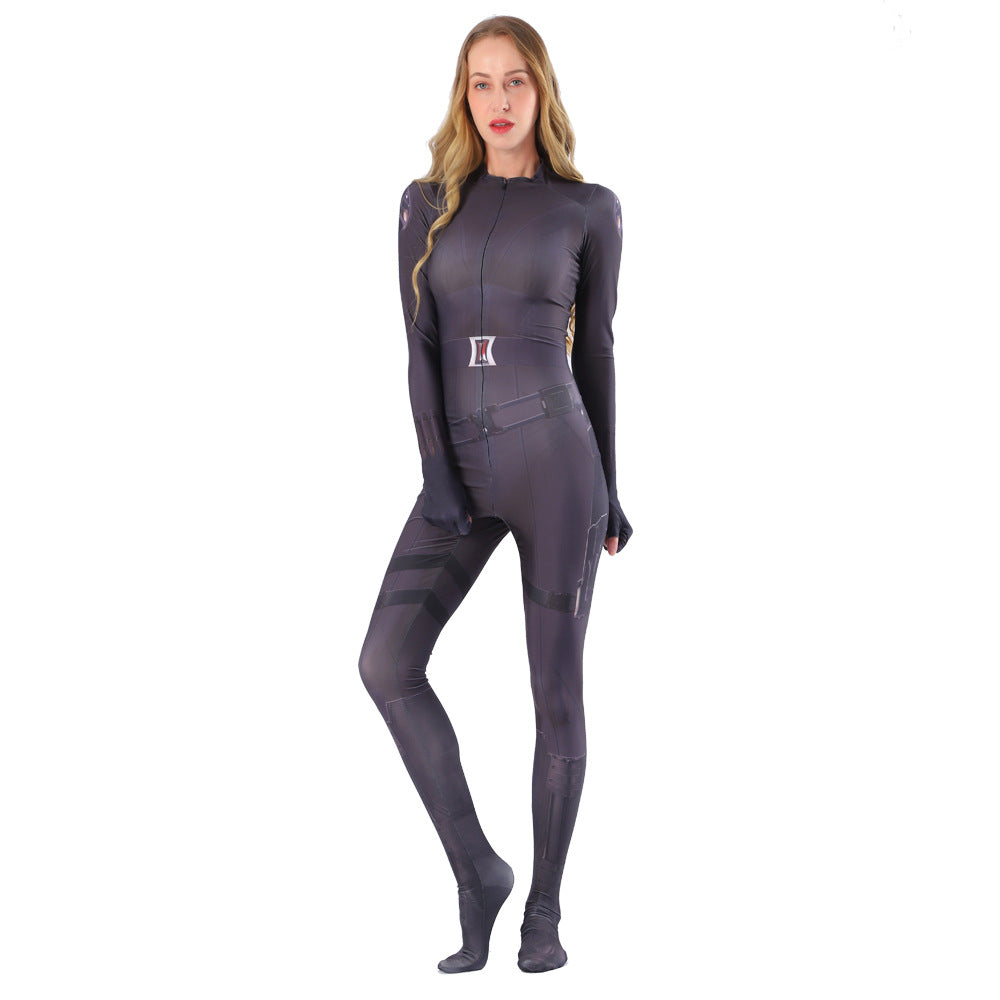 White Widow 3-in-1 Bodysuit Adult Kids Cartoon Costume COSPLAY Halloween Costume - Halloweez