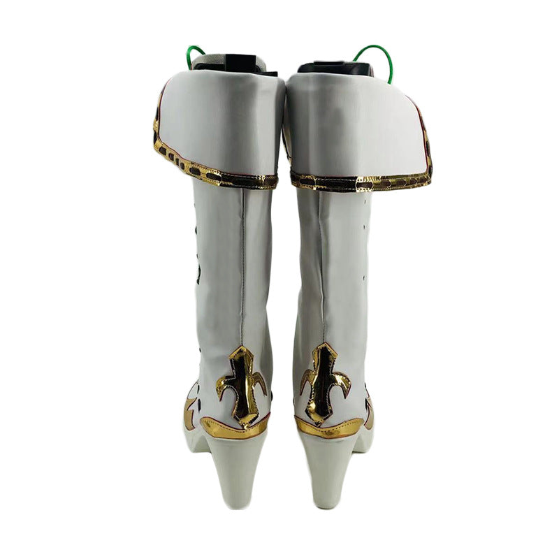 385 Uma Musume Pretty Derby Mejiro McQueen Cosplay Shoes for Anime Conventions - Halloweez