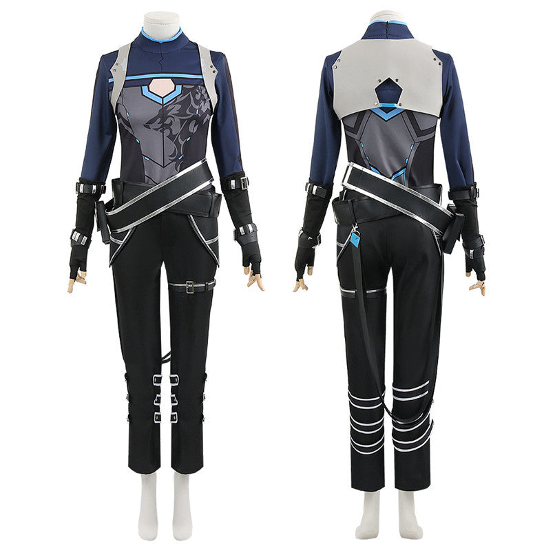 Rainbow Club vtuber Aisia Clone Anniversary 2D Anime Costume Set - Perfect for Cosplay Enthusiasts - Halloweez