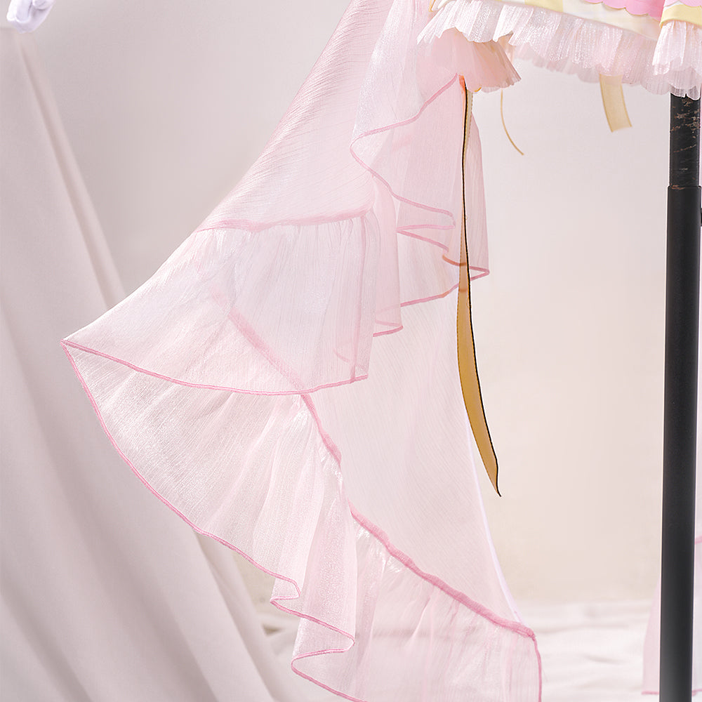 Virtual Idol Ace Taffy Semi-Upgraded Idol Outfit, Classic VTuber Character Performance Costume for Cosplay Party - Halloweez
