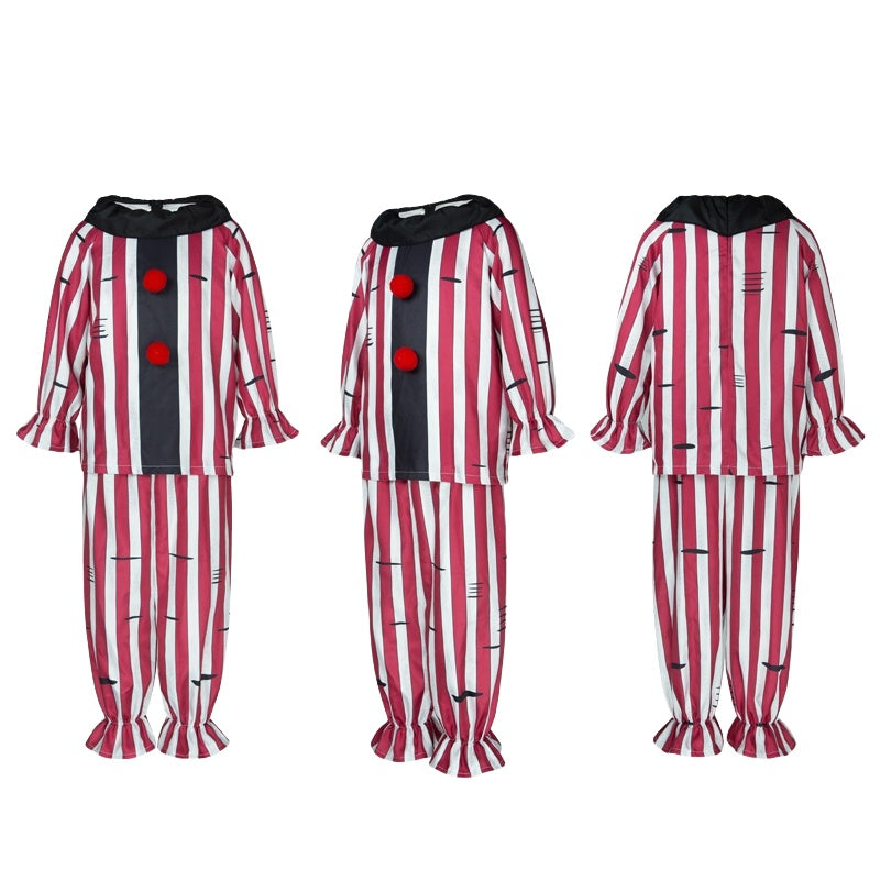 Halloween Nightmare Clown Men's Cosplay Costume - Evil Role Play Ready Stock - Halloweez