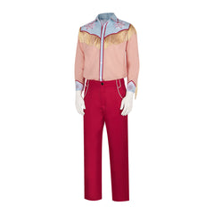 Back to the Future 3 Marty McFly Western Cowboy Cosplay Costume for Halloween and Stage Performances - Halloweez