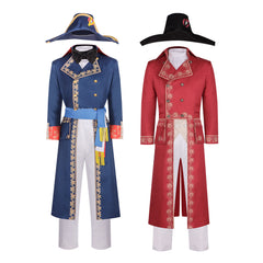Napoleon Movie Cosplay Costume - Medieval Court Retro Style for Stage Performance