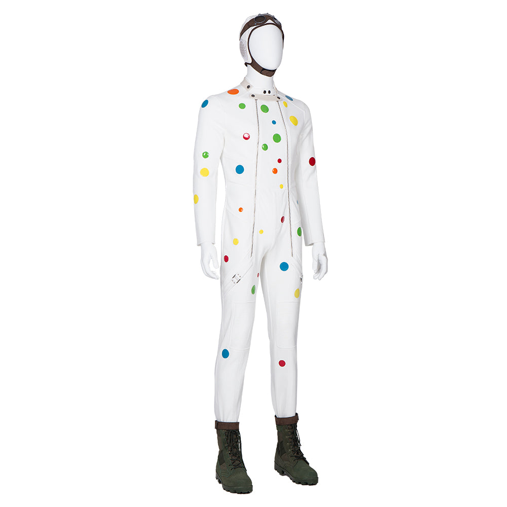 Halloweez Polka Dot Man Suicide Squad Cosplay Outfit
