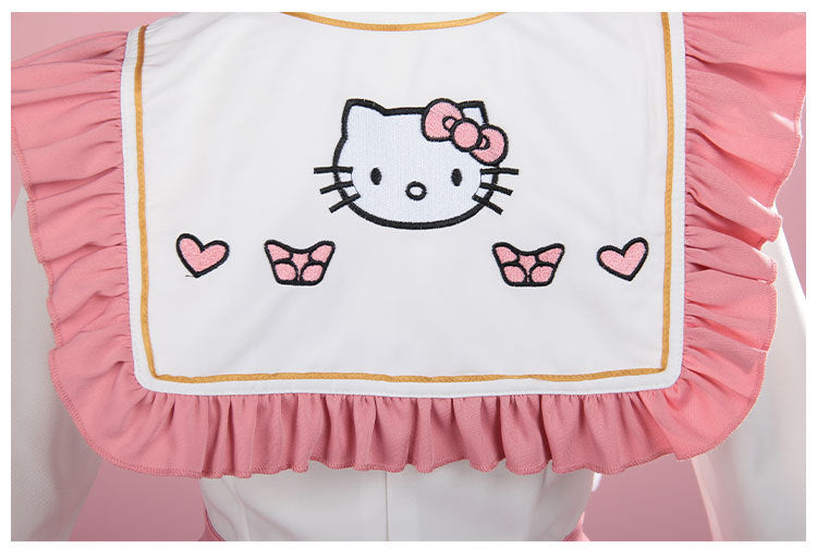 Sanrio Collaboration Gardener Cosplay Costume Identity V Emma Woods Outfit for Comic Con - Halloweez