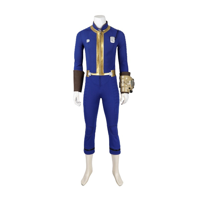Halloweez Vault 75 Cosplay Jumpsuit with Armor for Halloween - Halloweez