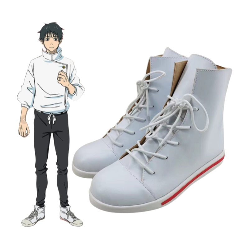 1210 Jujutsu Kaisen Yuta Okkotsu Cosplay Shoes for Anime Conventions - Halloweez