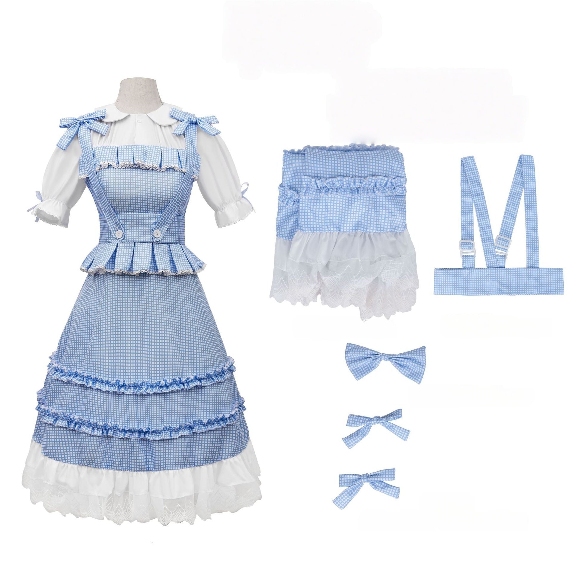 Fifth Personality Dorothy Cosplay Costume Full Set - Identity V 2D Anime Clothing - Halloweez