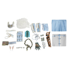 The Legend of Zelda: Breath of the Wild Link Cosplay Costume - Elf Set - Halloweez