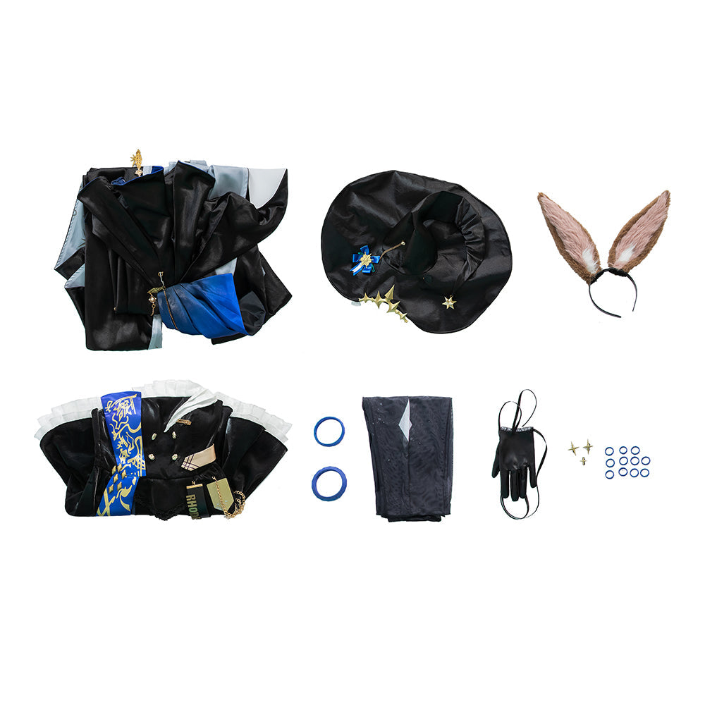 Halloweez AMBIENCE SYNESTHESIA Amiya Cosplay Costume - Premium Gamers Outfit