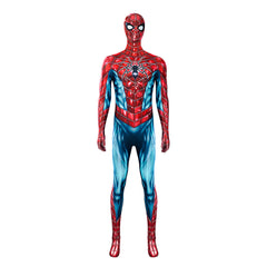 Marvel Spider-Man 2 Peter Parker Cosplay Costume - Halloweez Halloween Battle Suit Blue Red Bodysuit