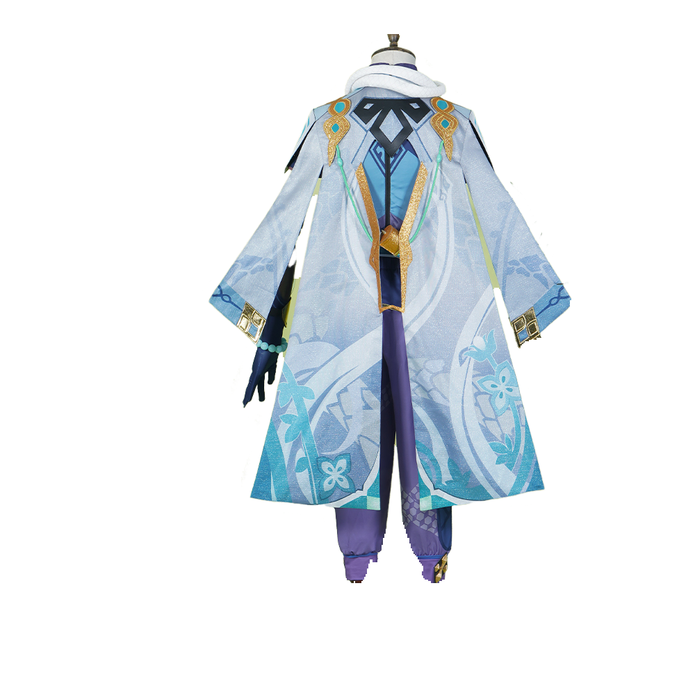 Halloweez Baizhu Cosplay Costume – Become the Enigmatic Character from Genshin Impact - Halloweez