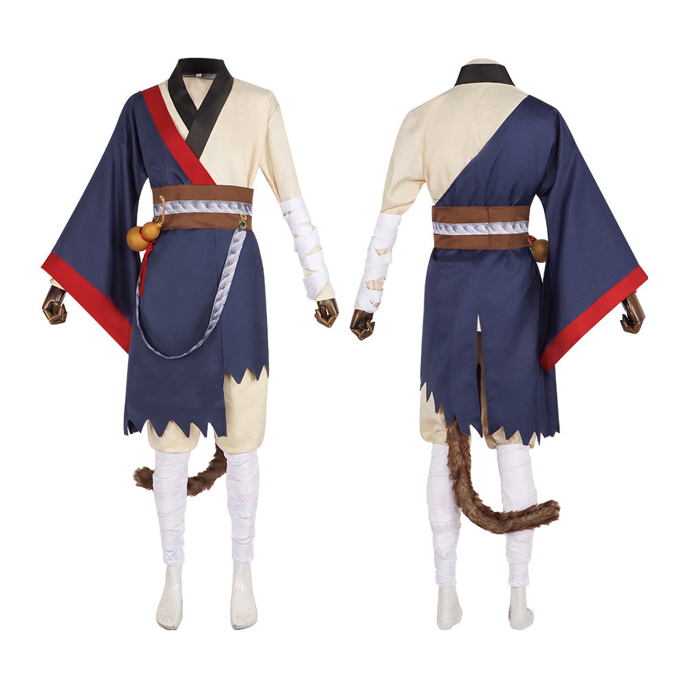 Black Myth: Wukong Destiny Character Cosplay Costume Full Set for Comic Con - Halloweez