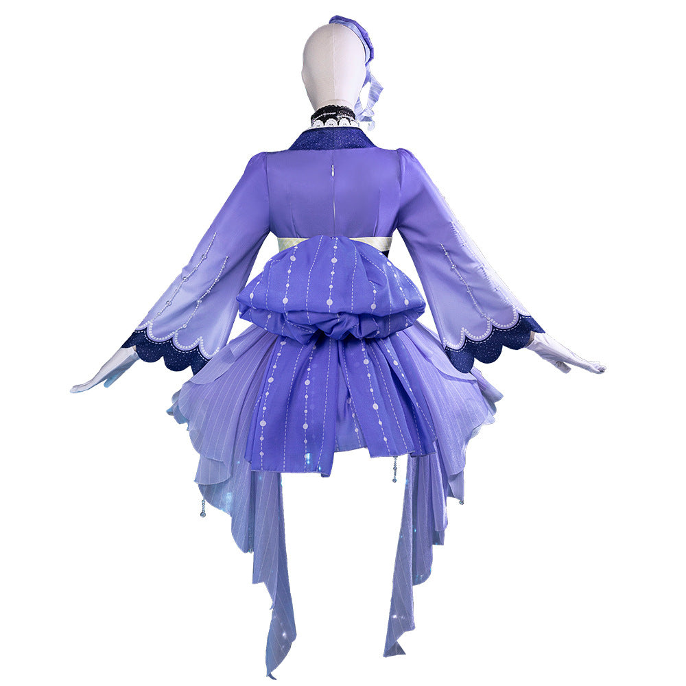 Renozora Hanaho Otomune Kozue Hyakusei Neko Anime Cosplay Jellyfish Dress - Halloweez