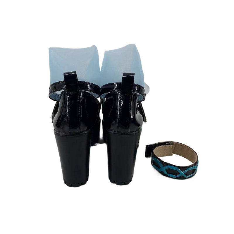 1375 Arknights Purestream Eyjafjalla Cosplay Shoes for Anime Conventions - Halloweez