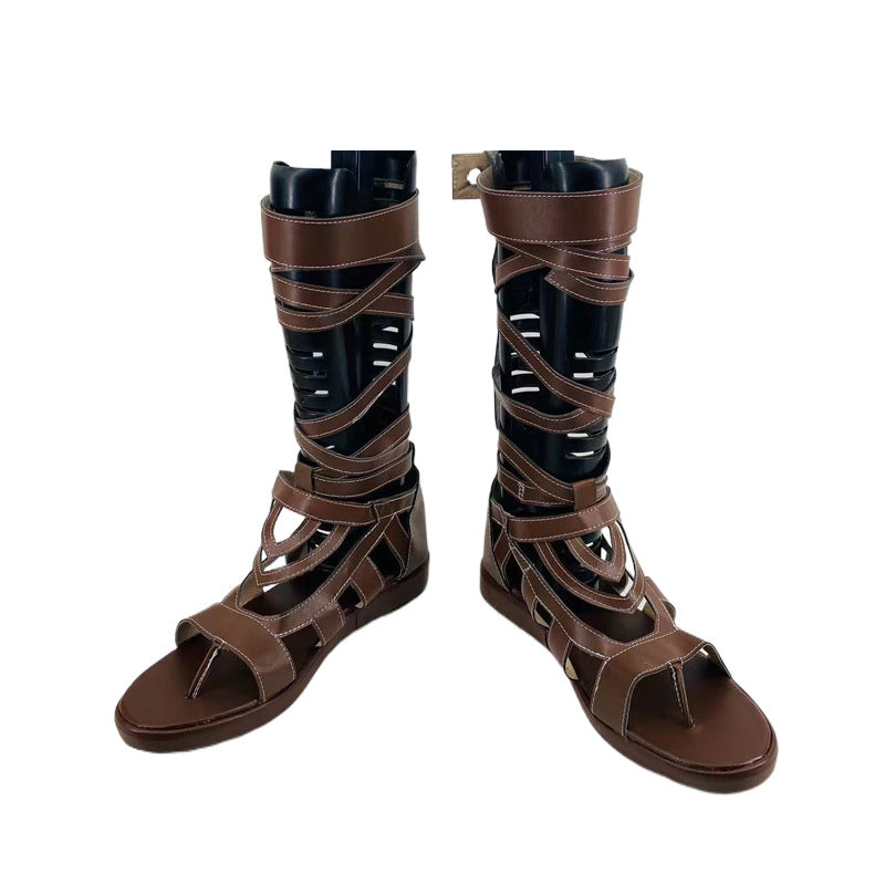 1083 The Legend of Zelda: Tears of the Kingdom Link Cosplay Shoes for Anime Expo - Halloweez