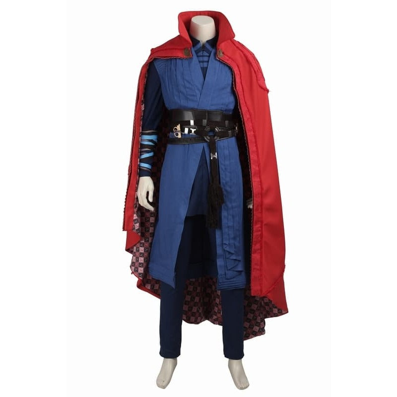 Costume de cosplay Dr. Strange No Way Home avec bottes pour Halloween Carnaval