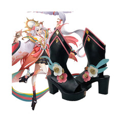 Honor of Kings Nakoruru Mirror of the Past Cosplay Shoes for Game Lovers - Halloweez