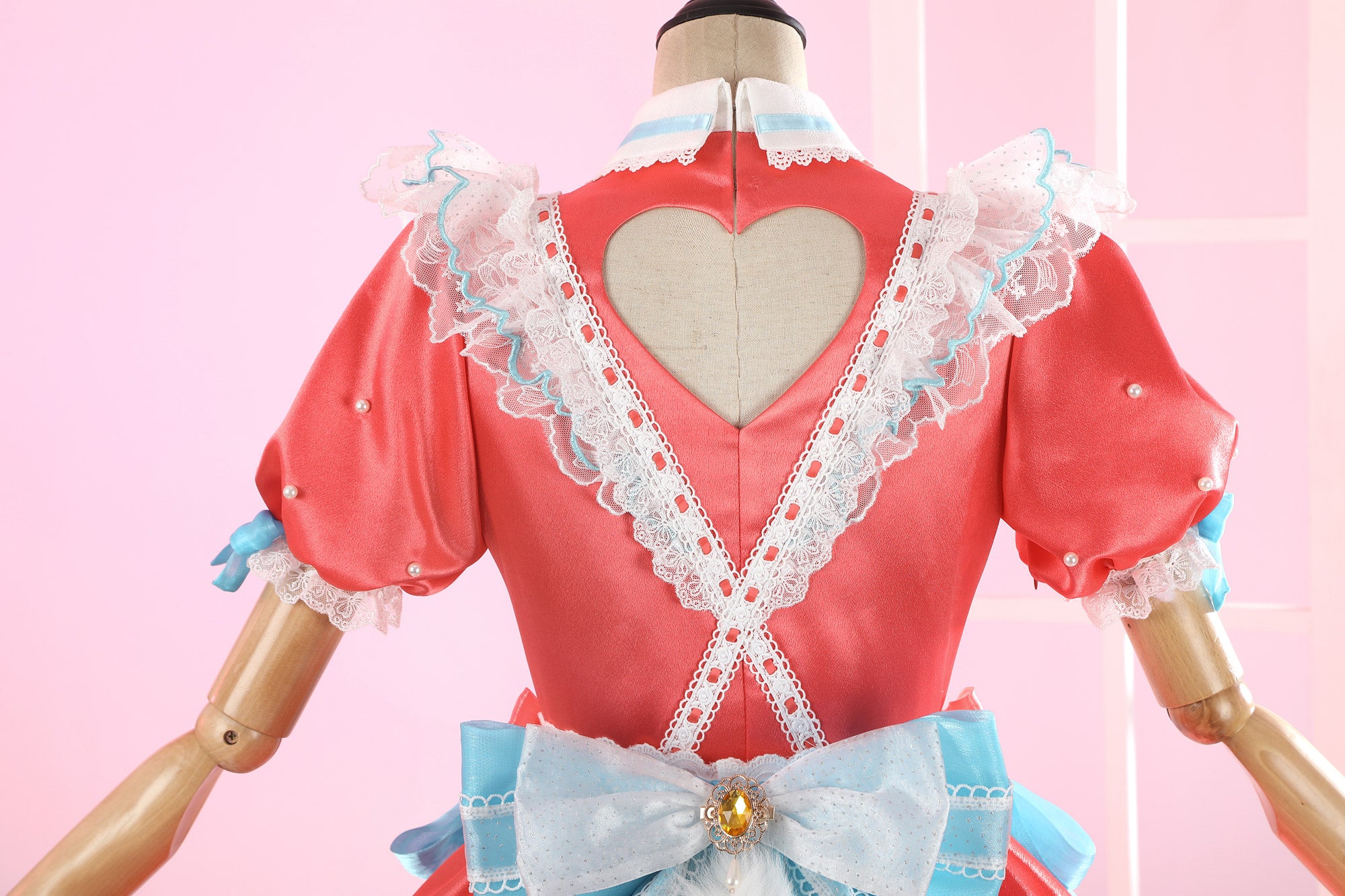 Naraka: Bladepoint Hutao x Sanrio Hello Kitty Crossover Cosplay Costume - Cute and Stylish - Halloweez
