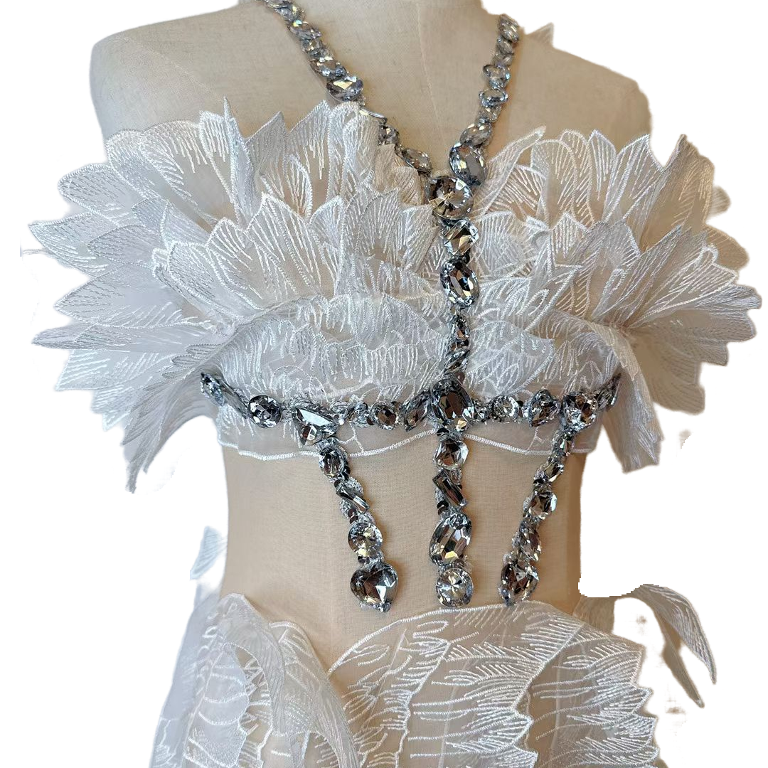 Amazon Cross-Border Luxury Crystal Hair Hoop Light Luxury Style Versatile Face Washing Headband Hair Accessory - Halloweez