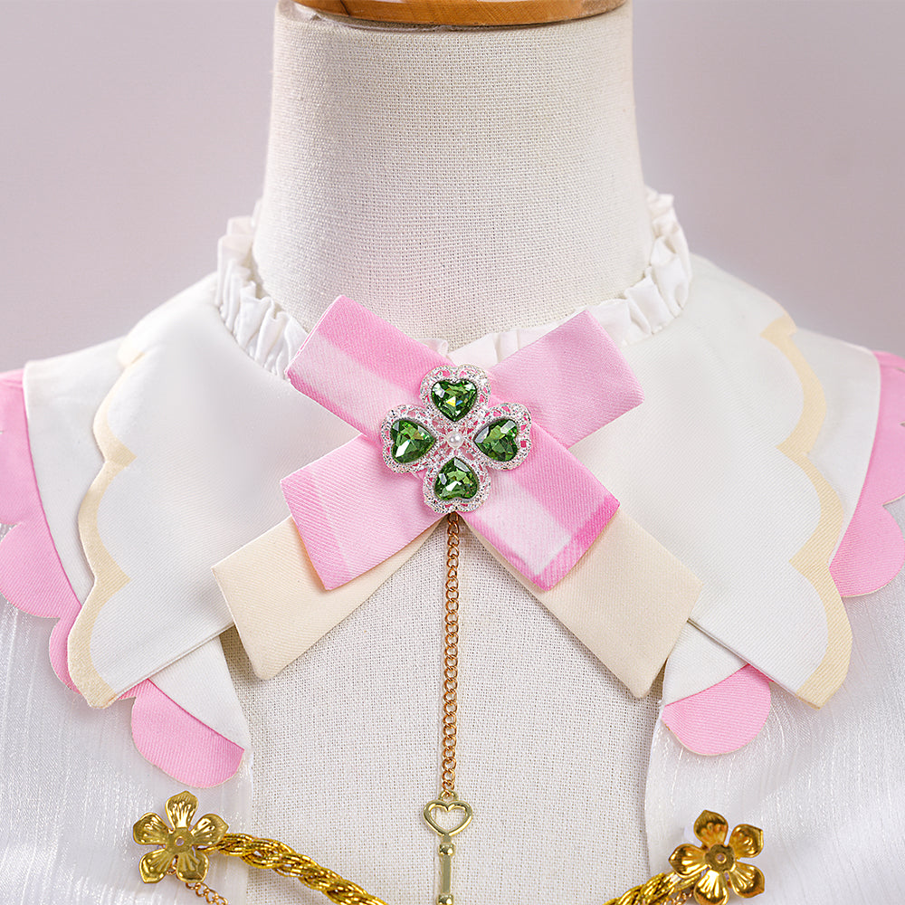 Virtual Idol Ace Taffy Semi-Upgraded Idol Outfit, Classic VTuber Character Performance Costume for Cosplay Party - Halloweez