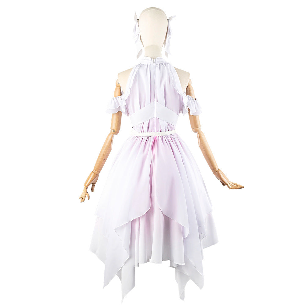 Ren no Sora Oosawa Rurino Fujishima Megumi 2D Cos Anime Gradient Irregular Dress - Halloweez