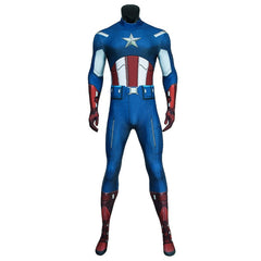 Halloweez Captain America Costume - Steve Rogers Avengers Cosplay Suit