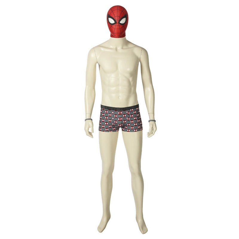 Halloweez Spider-Man PS4 Peter Parker Cosplay Underwear Superhero Outfit for Events