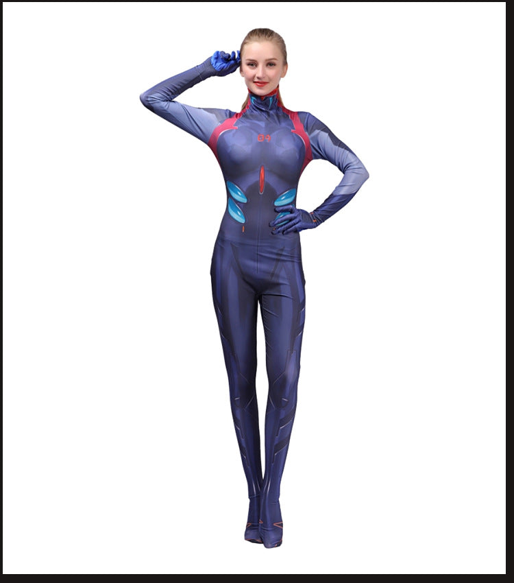 Rei Ayanami Asuka Langley Kaworu Nagisa EVA Cosplay Costume for Adults and Kids Halloween Performance