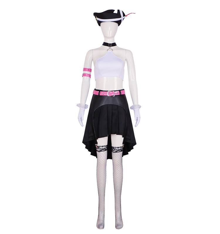 One Piece Cosplay Costume Nami Battle Suit RED Film Edition Complete Set with Hat - Premium Anime Cosplay Outfit for Conventions