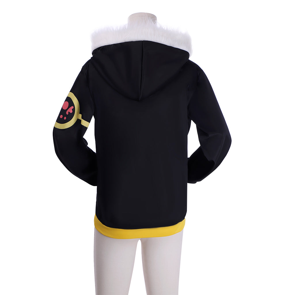 Halloweez Frisk Cosplay Hoodie - Premium Undertale Anime Role Play Outfit for Enthusiasts