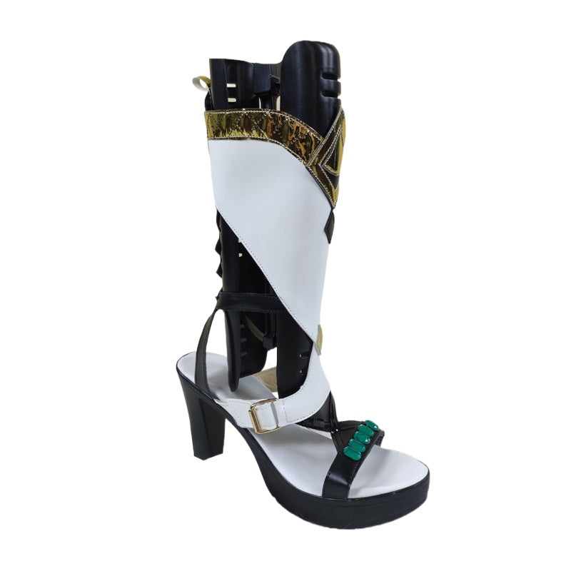 1608 Genshin Impact Natlan Shino Ning Cosplay Shoes for Anime Conventions and Performances - Halloweez