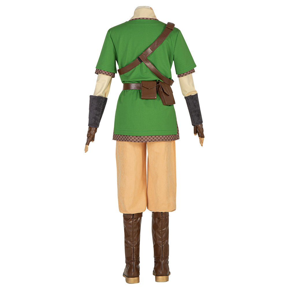 Halloweez Skyward Sword Link Cosplay Costume - Ultimate Game-Inspired Attire for Enthusiasts