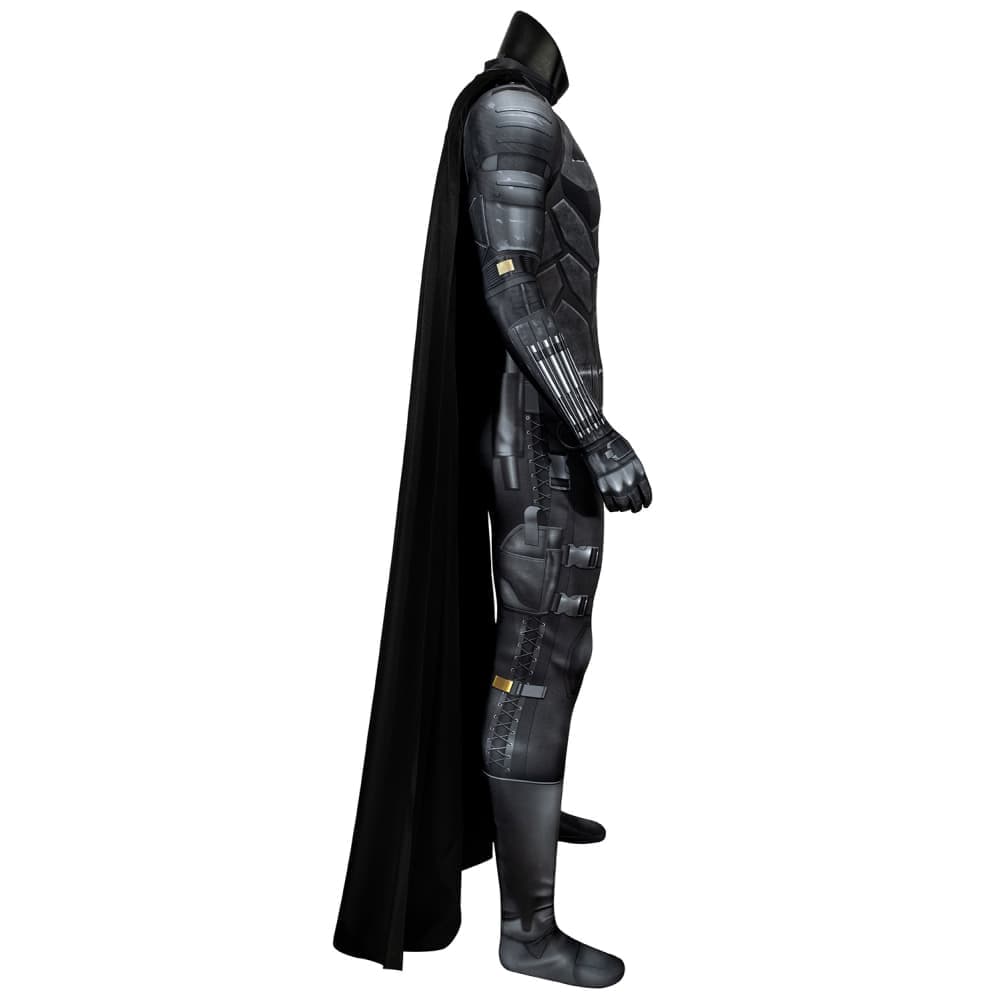 The Batman Robert Pattinson Batsuit Costume Replica Cosplay Outfit