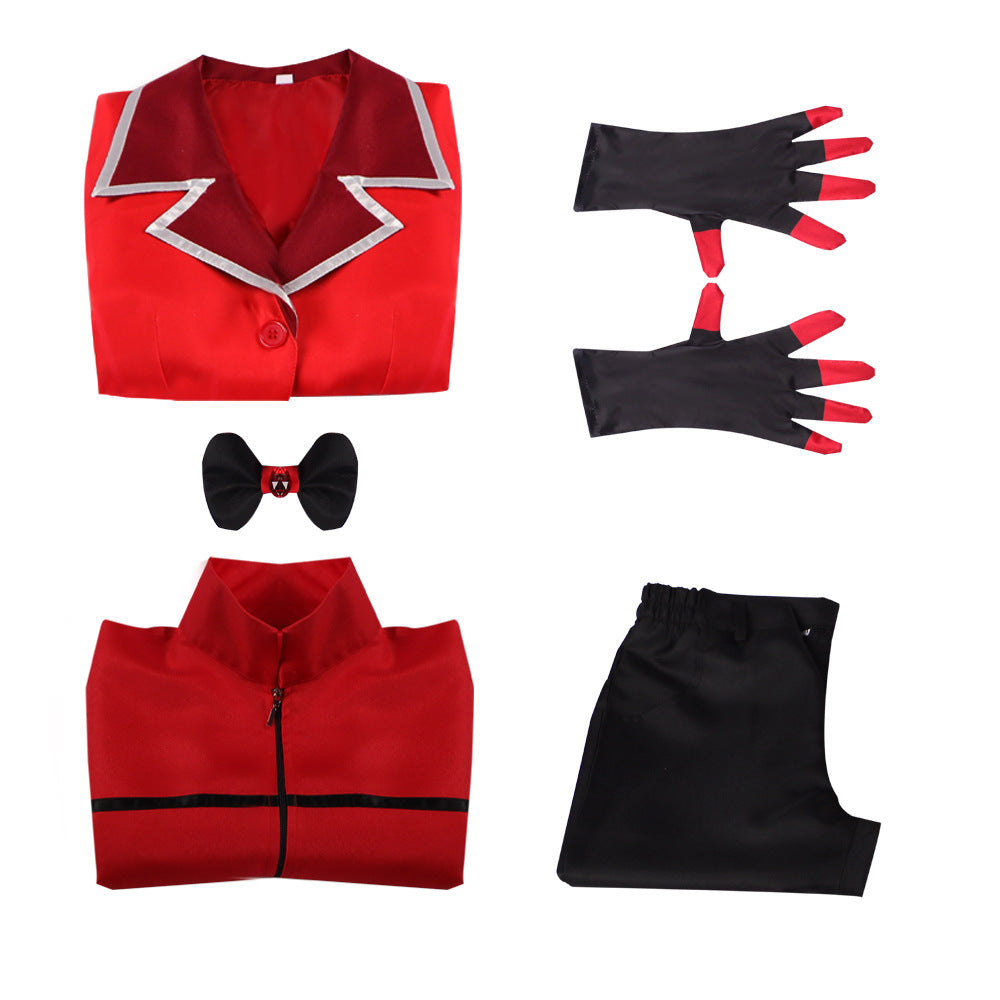 Hell's Hotel Alastor Cosplay Costume - Demon Alastor Performance Halloween Outfit - Halloweez
