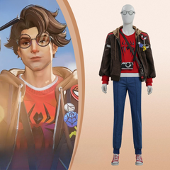 Spider‑Man Peter Parker Photographer Cosplay Costume,Custom Made,Halloween&Comic Con