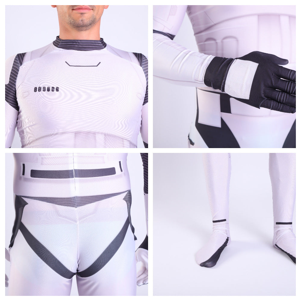 Star Wars Stormtrooper Cosplay Costume for Adults and Kids - 3D Printed Anime Outfit - Halloweez